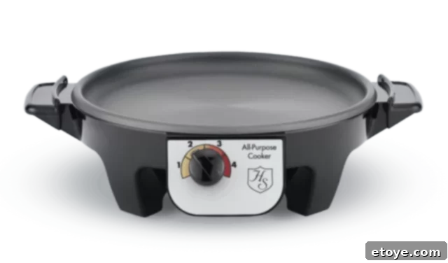 Hammer Stahl Slow Cooker Review Delicious Meals and a Chance to Win 6 Hammer Stahl Slow Cooker base with an empty stockpot, illustrating its design.