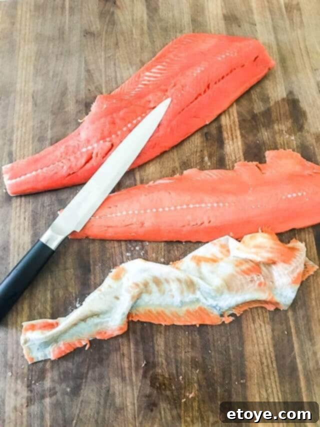 Kamikoto Knives Review and Giveaway 12 Kamikoto slicing knife skinning fish