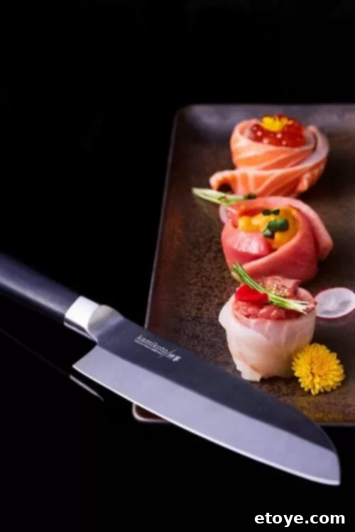 Kamikoto Knives Review and Giveaway 3 Kamikoto knife blade close-up