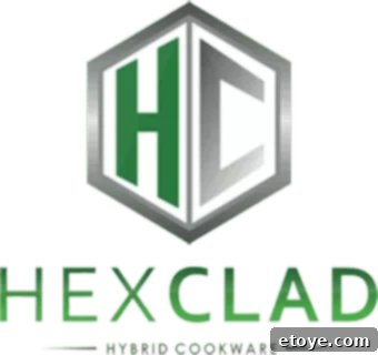 Close-up of the HexClad 12-inch fry pan's surface, emphasizing the distinctive laser-etched hexagonal design.