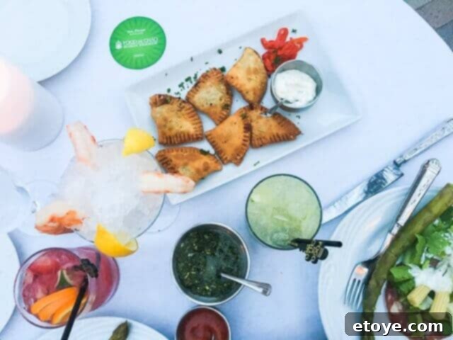 Brazilian Empanada with chimichurri aioli