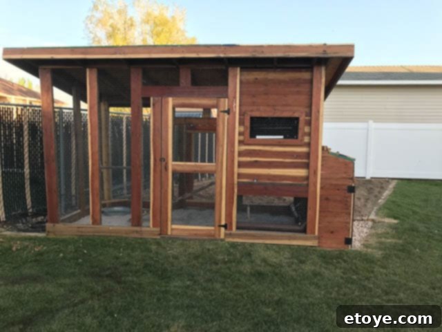 Inspiring Chicken Coops from Our Readers 23 Eric's chicken coop, a sustainable masterpiece built from beautiful reclaimed redwood, showcasing eco-conscious construction