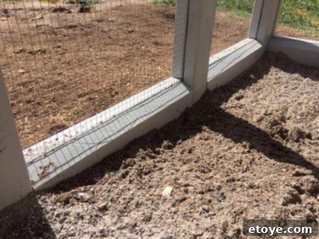 Inspiring Chicken Coops from Our Readers 4 Interior view of Jay W's chicken coop showcasing updated, clean-angled molding for a refined and polished aesthetic
