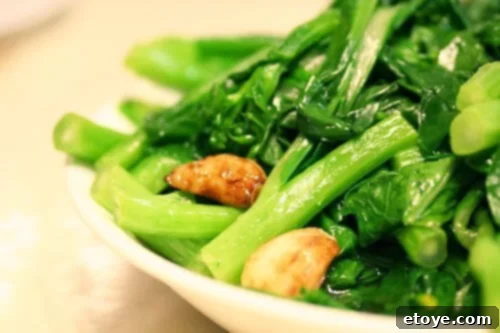 Chinese Greens (Yu Choy) Stir Fry Recipe Chinese Greens (Yu Choy) Stir Fry Recipe
