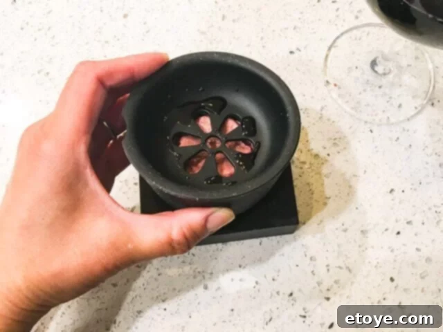 Wine Purifier Ends Hangovers and Headaches 15 Clean Ullo Wine Purifier on its base