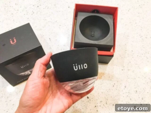 Wine Purifier Ends Hangovers and Headaches 5 Ullo Wine Purifier components