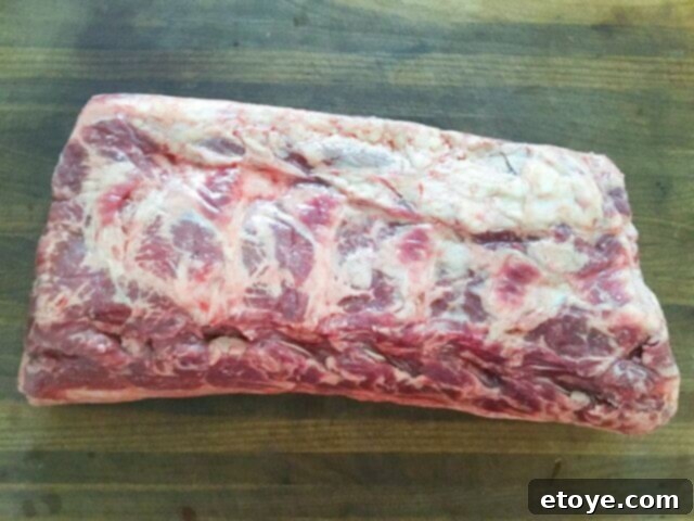 SteakAger Review Plus Win One 10 A large USDA Choice Boneless Strip Loin (NY Strip) before dry aging