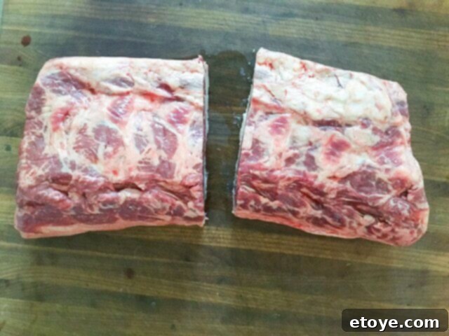 SteakAger Review Plus Win One 11 A large strip loin cut in half to fit into the Steakager