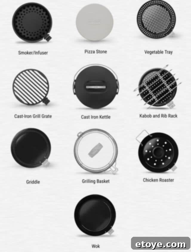 STOK Gridiron Grill with its removable center grate, highlighting the insert system