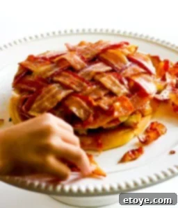 Ready-to-Assemble Bacon for Breakfast Stack