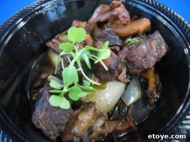 beefbourg-1 Plated Boeuf Bourguignon