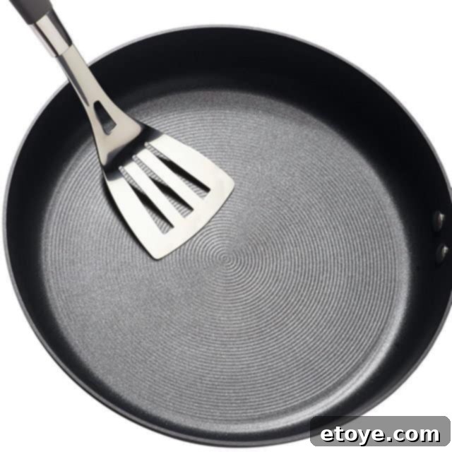 Win a Circulon Symmetry Cookware Set 3 The TOTAL Nonstick System on Circulon Symmetry cookware, featuring raised circles for superior food release