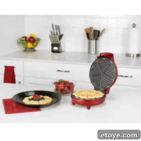 Kalorik Heart Waffle Maker Review and Giveaway 2 Kalorik Heart Waffle Maker - First Look