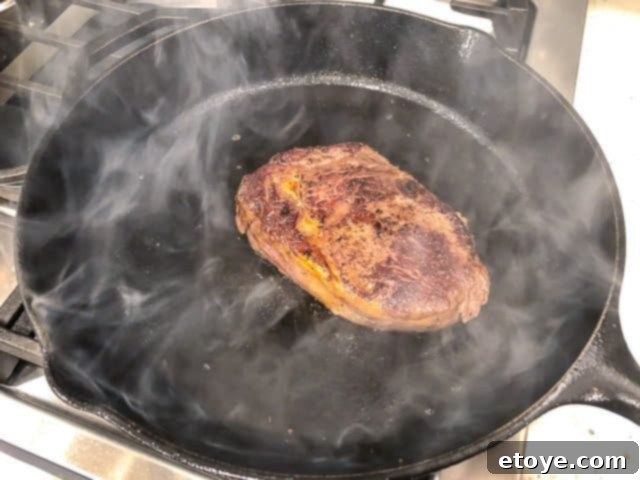 Discover Grass Roots Cooperative: Review and Giveaway 13 Grass Roots Cooperative Review - Seared Sous Vide Steak