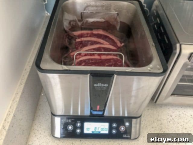 Crux Sous Vide Review: Oliso in Action