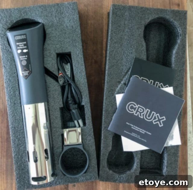 Crux Sous Vide Review: Appliance Design