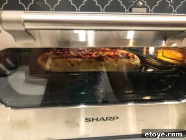 Sharp Superheated Steam Oven Review pizza Sharp Superheated Steam Oven Review pizza