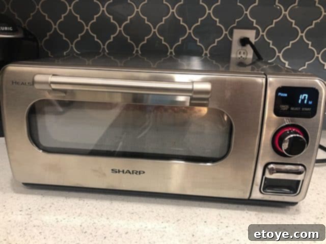 Sharp Superheated Steam Oven Review pizza Sharp Superheated Steam Oven Review pizza