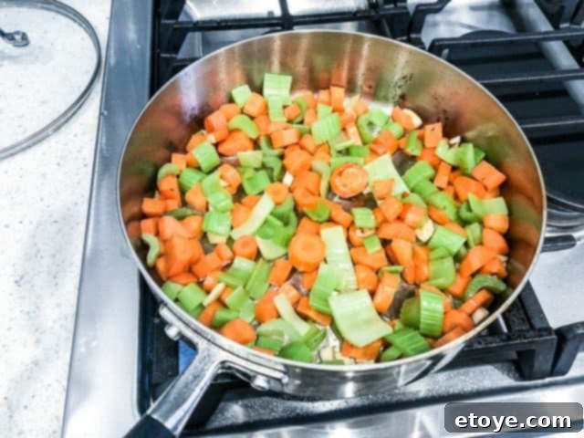 Anolon Advanced Tri Ply 10-Piece Cookware Set: Is It Worth Your Money? Plus a Giveaway! 2 Anolon Advanced Tri-Ply 3-quart sauté pan with mixed vegetables cooking