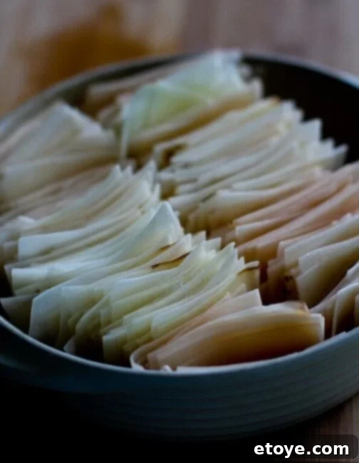Loose Stacks of Potato Dominoes for Even Baking