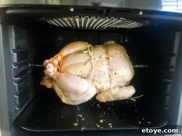 Power AirFryer Oven 8 Quart Review and Enter to Win 10 Properly Trussed Chicken