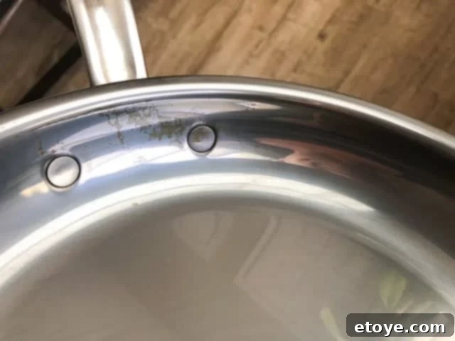 Hestan NanoBond Skillet Cleaning: Before Cleaning Old Grease Hestan NanoBond Skillet Cleaning: Before Cleaning Old Grease