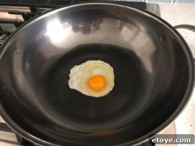 Hestan NanoBond Wok Non-Stick Test: Frying an Egg Hestan NanoBond Wok Non-Stick Test: Frying an Egg
