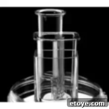 Elevate Your Kitchen: Win a KitchenAid 7-Cup EZ Store Food Processor 6 Visual representation of the KitchenAid Food Processor's 2-in-1 Feed Tube, illustrating its dual opening sizes.