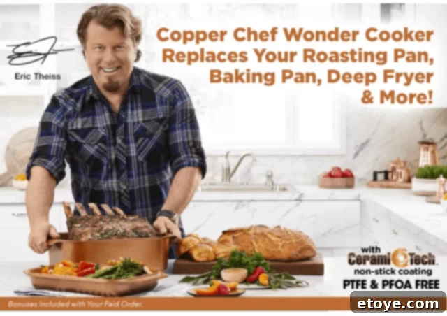 Copper Chef Wonder Cooker Review - Versatile Non-Stick Cookware