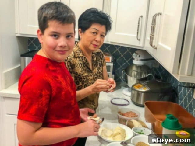 Making Chinese Dumplings in Copper Chef Wonder Cooker