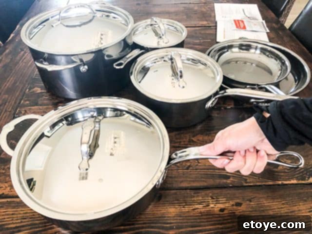 Hestan Cookware: Review and Giveaway 7 Hestan 3.5 Quart Sauté Pan with Lid