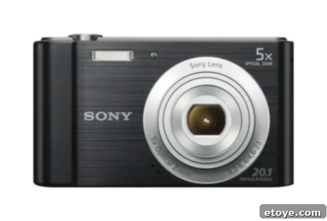 Score a Free Sony DSC-W800 Digital Camera 2 Sony W800 compact digital camera capturing a bright scene