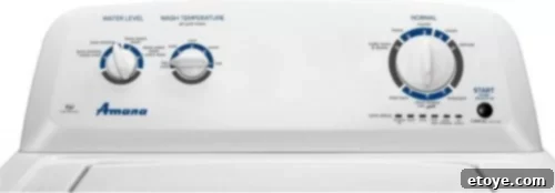 Win an Amana Top-Load Washer 5 Amana Top Loader Washer Details
