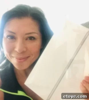 Brand new Apple iPad displayed, ready for the giveaway