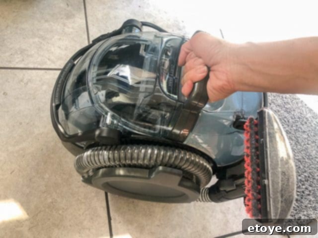 Bissell SpotClean Pro Tested Our Thoughts And Your Chance To Win 11 Bissell SpotClean Pro portable design