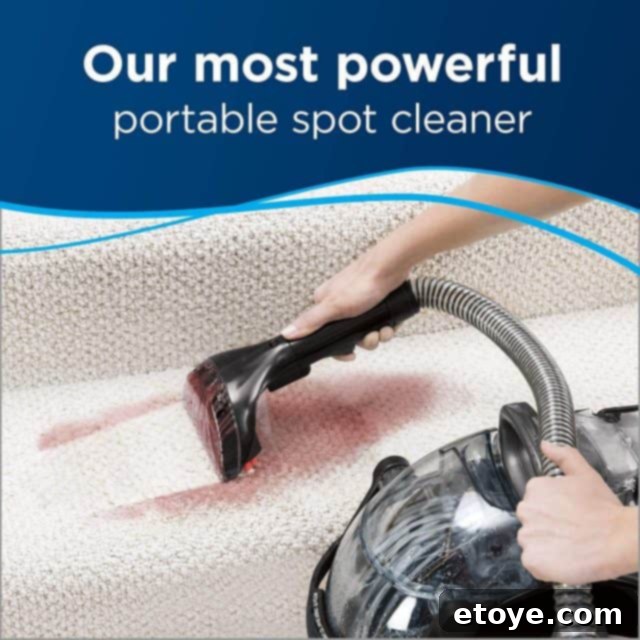 Bissell SpotClean Pro Tested Our Thoughts And Your Chance To Win 2 Bissell SpotClean Pro in action