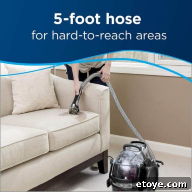 Bissell SpotClean Pro Tested Our Thoughts And Your Chance To Win 4 Bissell SpotClean Pro cleaning furniture