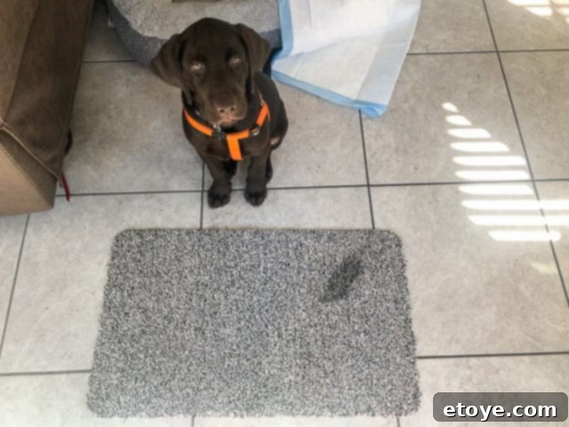 Bissell SpotClean Pro Tested Our Thoughts And Your Chance To Win 6 Puppy accident on new rug