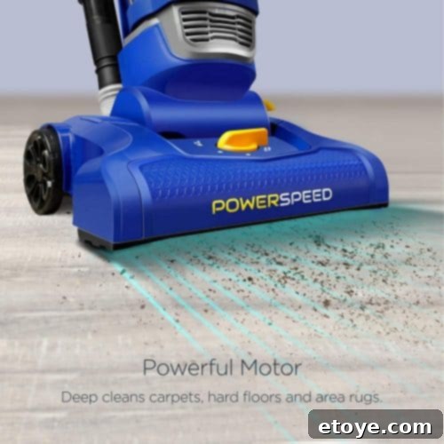 Eureka PowerSpeed Upright for Easy Bagless Cleaning 3 Eureka PowerSpeed Easy Assembly