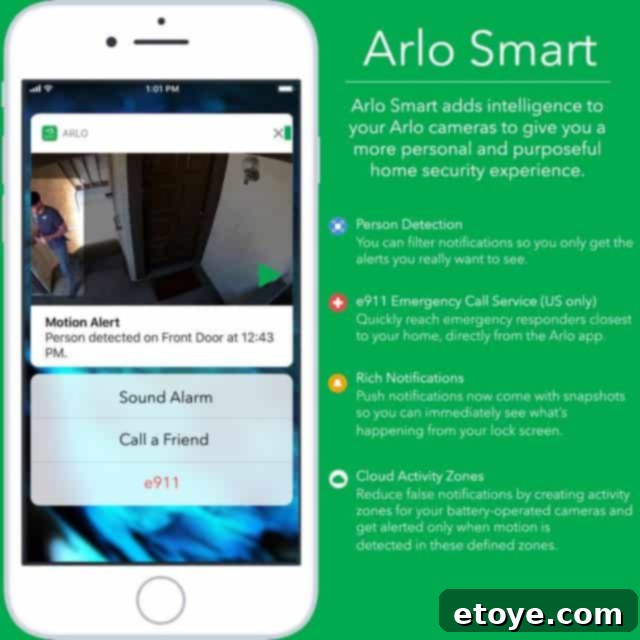 Arlo Pro 2 Home Security System Review and Giveaway 5 Arlo mobile app interface showing camera feeds