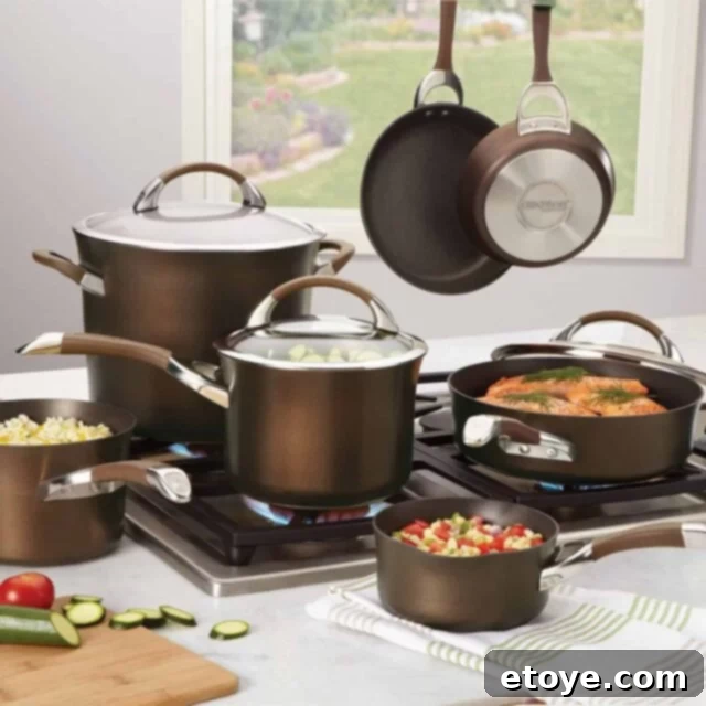 Win a Circulon Symmetry Cookware Set! 2 Circulon Symmetry Cookware Set for modern kitchens