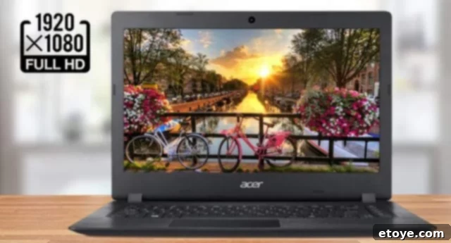 Win an Acer Aspire Laptop 3 Acer Aspire 1 A114-32-C1YA Laptop - Display View