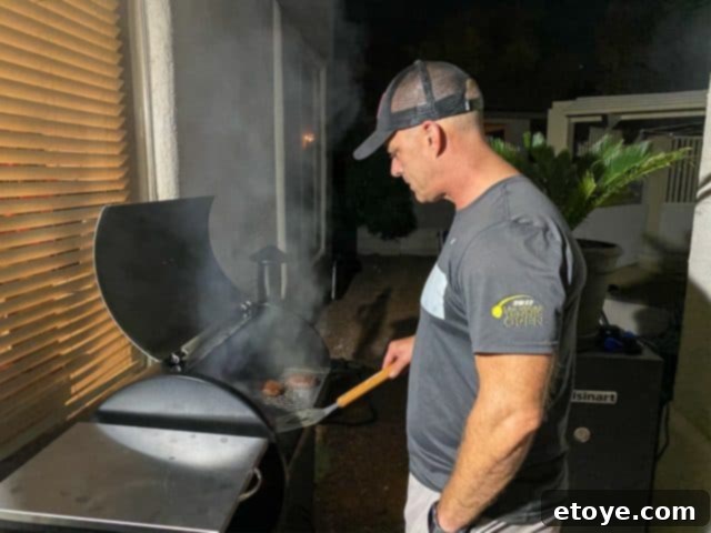 Intense heat and smoke from Z Grills 700E