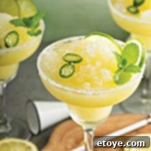 Win a Ninja Professional 72oz Blender 3 Refreshing frozen margaritas in glasses, ready to serve