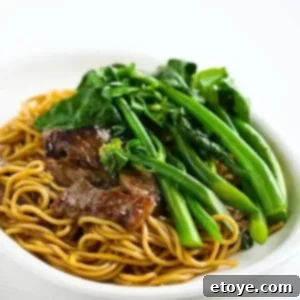 Chinese Broccoli Beef Noodle Stir Fry