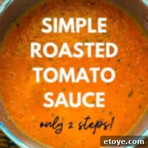 Simple Roasted Tomato Sauce