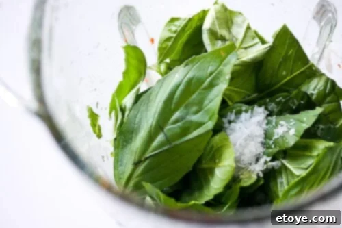 Basil Vinaigrette Blending Process Emulsifying Basil Vinaigrette with Olive Oil