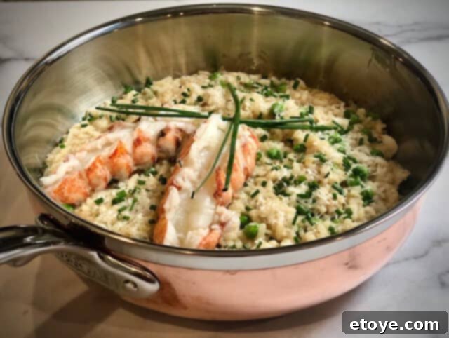Hestan CopperBond Cookware Set Review and Win Your Own 4 hestan copperbond cooking lobster risotto, demonstrating professional culinary results