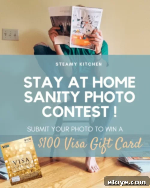 Homebound Happiness Photo Contest 2 A person finding joy in a home activity, smiling brightly amidst a cozy indoor setting, reflecting a sense of peace and contentment while staying at home.