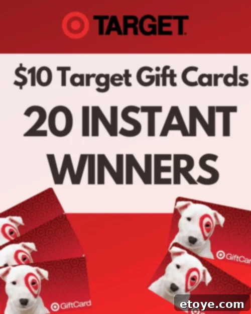 Win a Target Gift Card Instantly 2 Two hands holding a Target gift card, symbolizing an instant win opportunity and savings